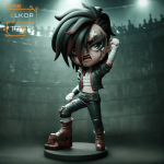 Vi z Arcane - Chibi Figurka Kolekcjonerska League of Legends