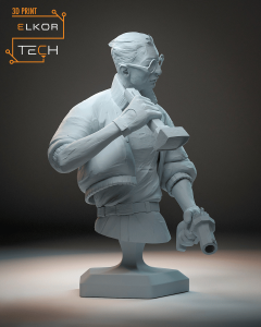 Kim Kitsuragi z Disco Elysium – Popiersie Kolekcjonerskie