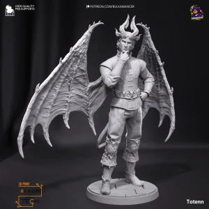 Figurka Raphaela z Baldur's Gate 3