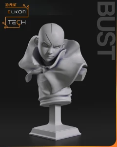 Aang - Mistrz Powietrza z Avatar: The Last Airbender: Popiersie Kolekcjonerskie