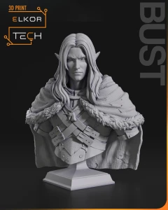 Drizzt Do'Urden z Baldur's Gate - Popiersie Kolekcjonerskie