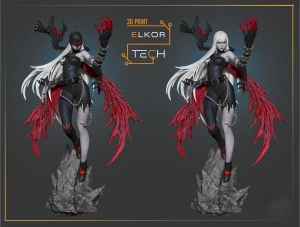Lady Devimon z Digimon - Figurka Kolekcjonerska