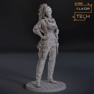Gemma z Monster Hunter Wilds - Figurka Kolekcjonerska
