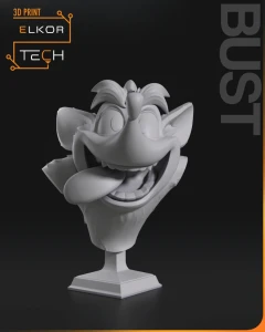Crash Bandicoot – Popiersie Kolekcjonerskie