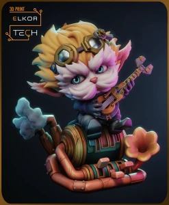 Heimerdinger z Arcane – Figurka Kolekcjonerska (Mini Wersja)