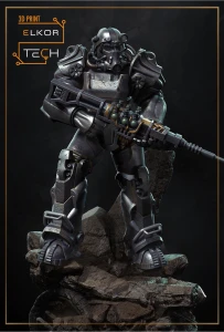 T-60 Power Armour z Fallout 4 – Figurka Kolekcjonerska