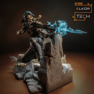 Caitlyn Kiramman z Arcane – Figurka Kolekcjonerska League of Legends