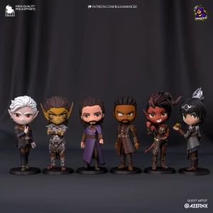 Zestaw 6 Mini Figurek z Baldur's Gate 3